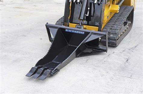 smooth bucket for mini skid steer|boxer mini skid steer attachments.